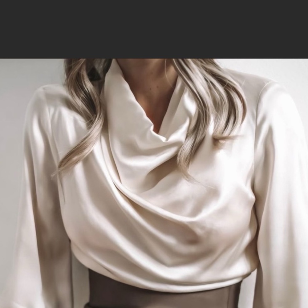 Zara Cream Blouse